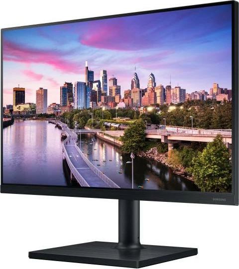 Monitor, Samsung, F24T450GYU (LF24T450GYUXEN), 24" IPS 16:10, altoparlantë të integruar, HDMI/DP/DVI, i zi