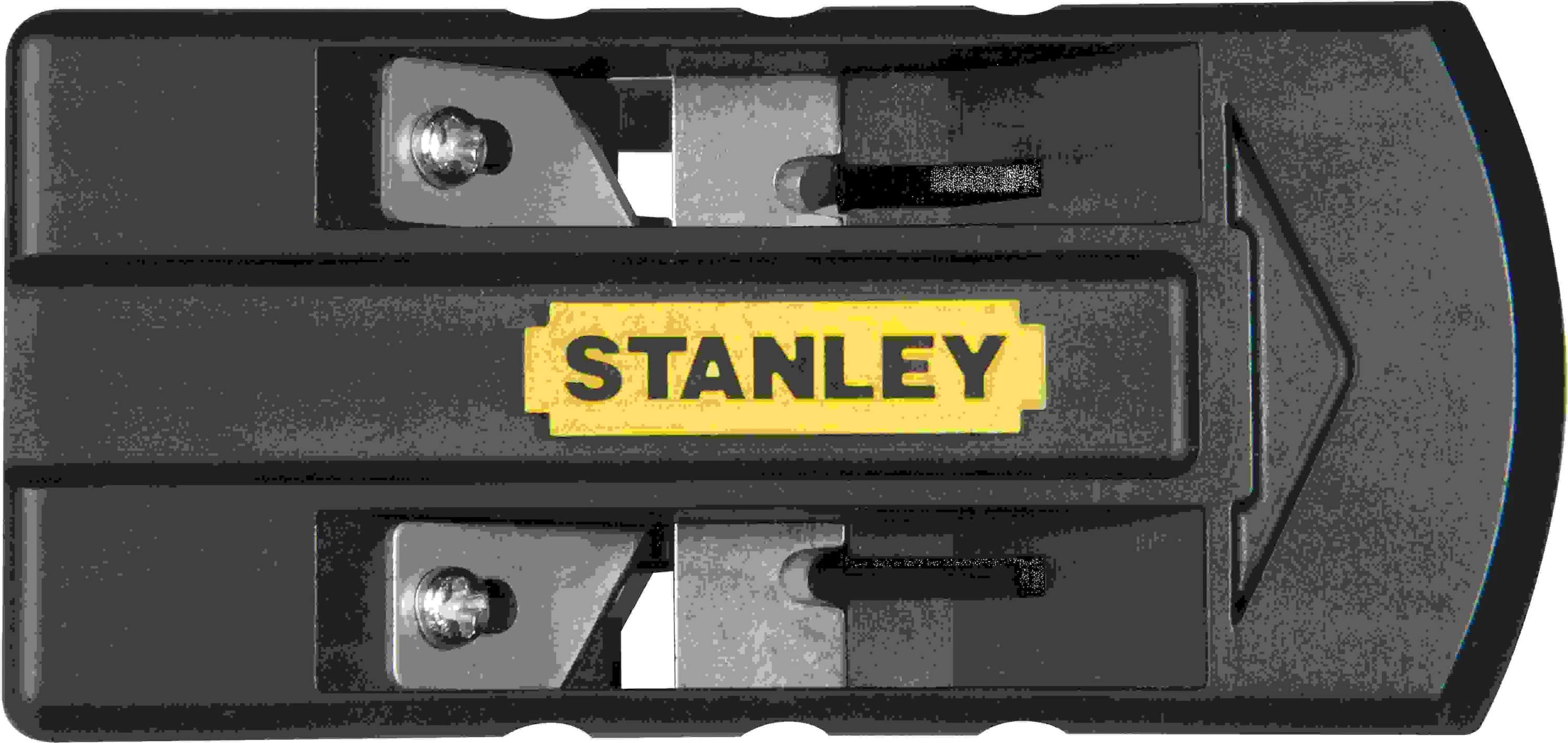Trimer për laminate Stanley STHT0-16139, rregullim 12.7–25.4 mm, prerje të drejta & të pjerrëta, zi/verdhë