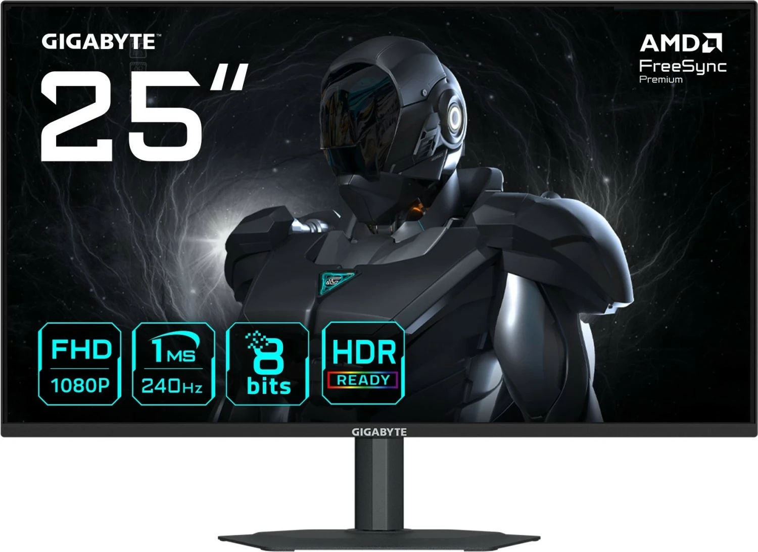 Monitor Gigabyte G25F2A 24.5 inch, 240Hz, Full HD, SS IPS, i zi