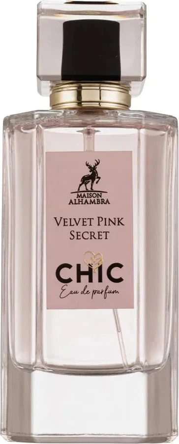 Eau de Parfum për femra Maison Alhambra Chic Velvet Pink Secret, 100ml
