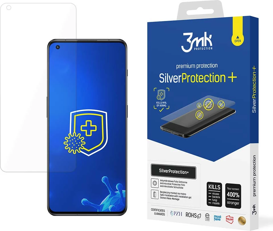 Mbështjellës mbrojtës 3mk SilverProtection+ për OnePlus 11 5G, Transparent