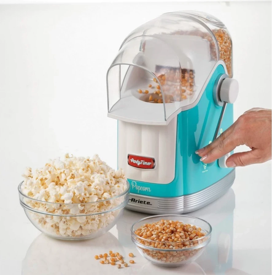 Makina për popcorn Ariete, modeli 2958/01, blu