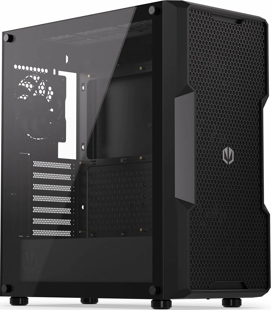 Kasë Endorfy Regnum 400 Air EY2A008 Midi Tower ATX, 2x 2.5\" + 2x 3.5\", 2x USB 3.0, pa furnizues rryme, e zezë