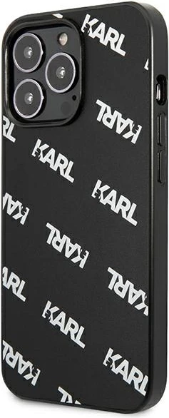 Mbështjellës Karl Lagerfeld KLHCP13LPULMBK3 për iPhone 13/13 Pro, hardcase, i zi