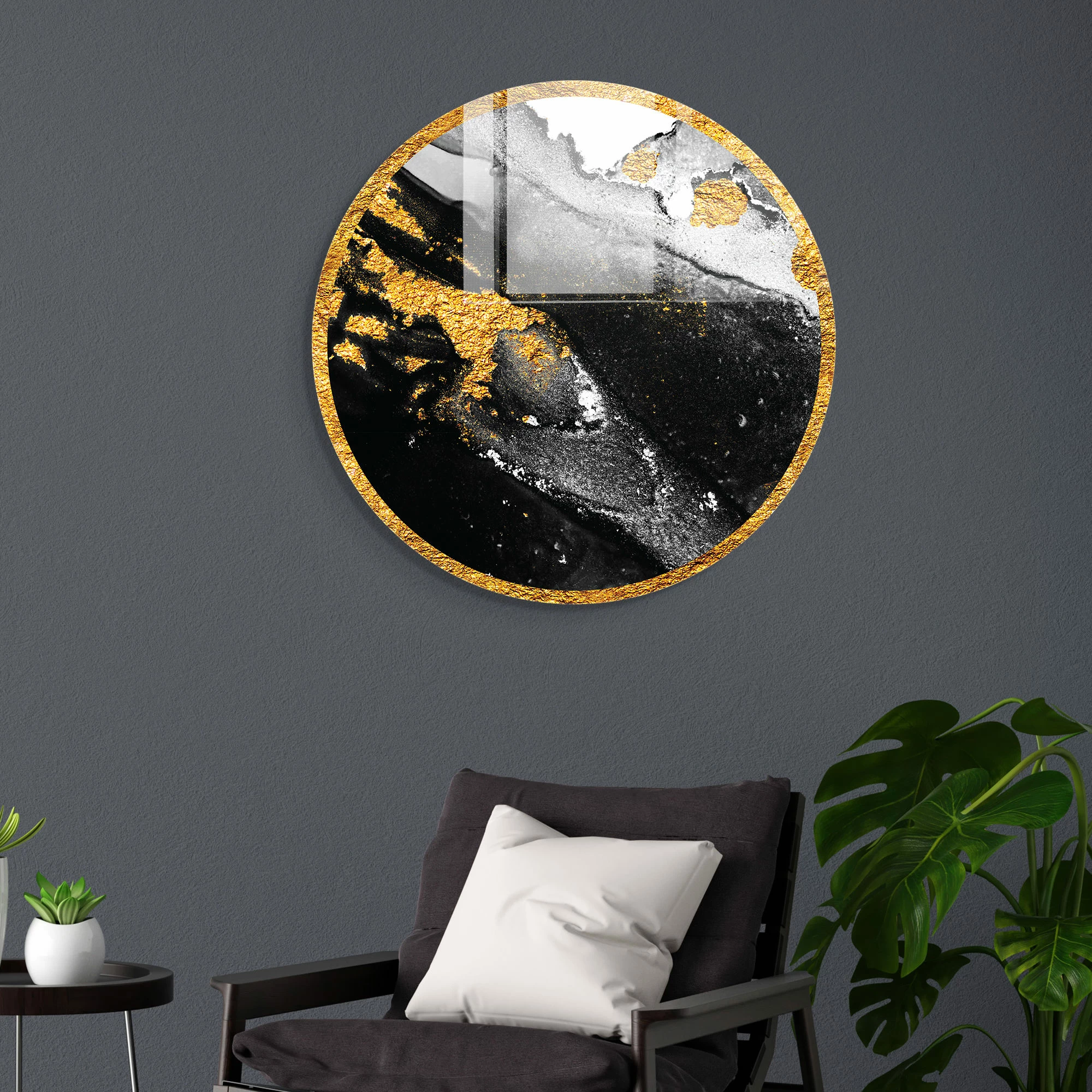 Pikturë dekorative prej xhami të temperuar, Wallity, 2111, 60x60cm
