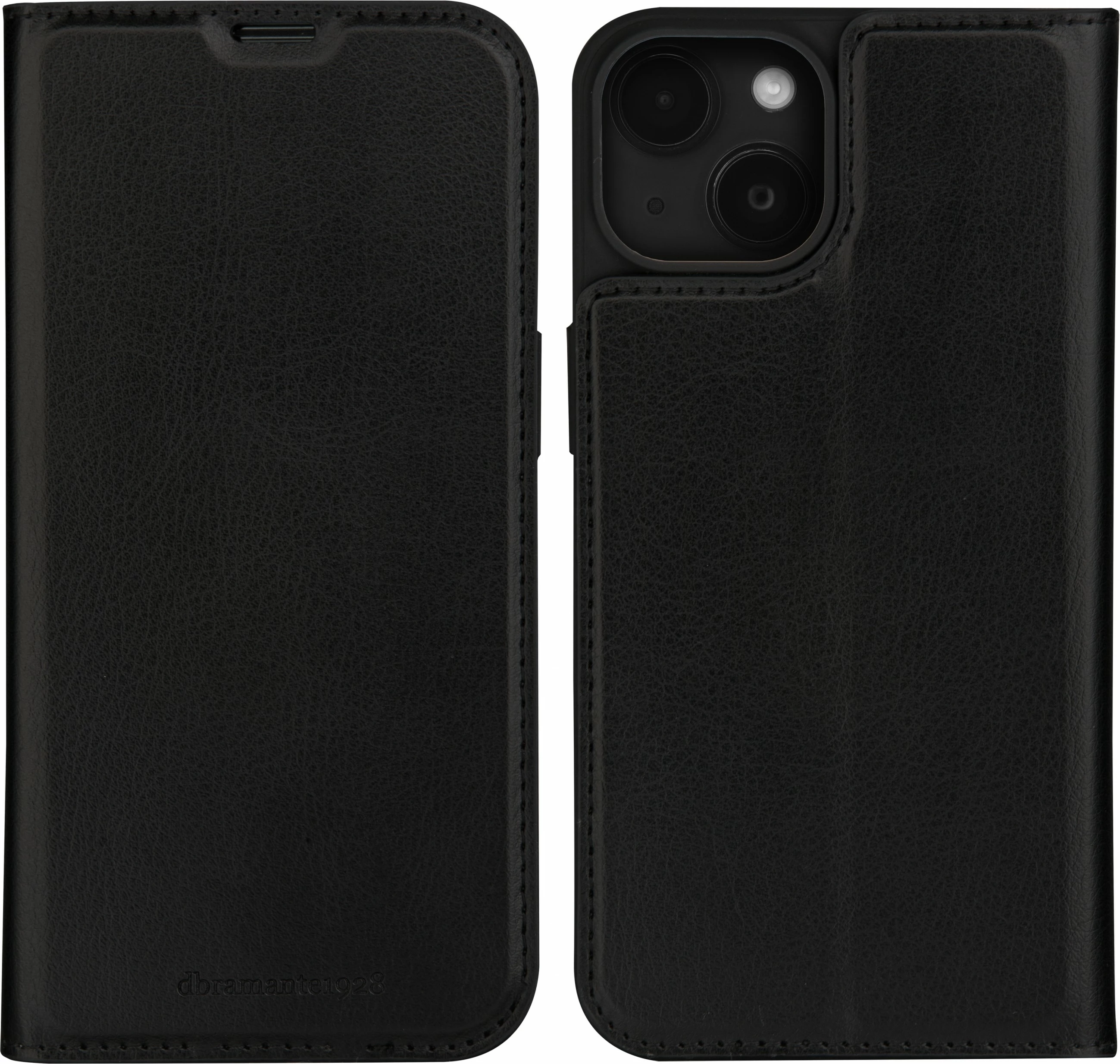 Mbështjellës dbramante1928 Bulk-Bergen për iPhone 15, e zezë