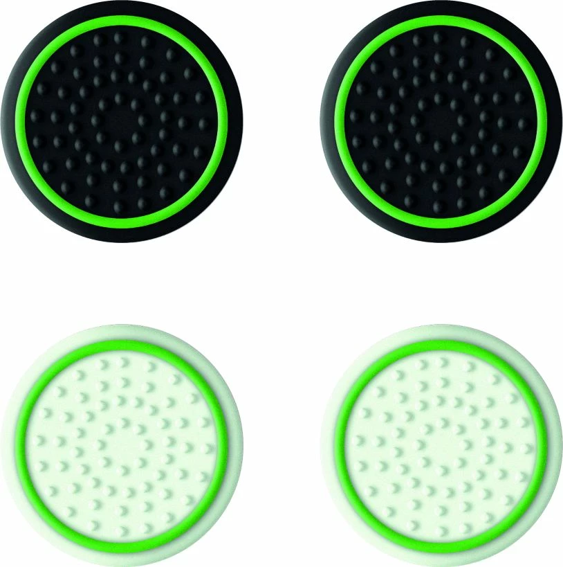 Kapakë analogësh për kontrollor Xbox Series X/S Trust GXT267 (24174), set 4 copë, zezë/bardhë