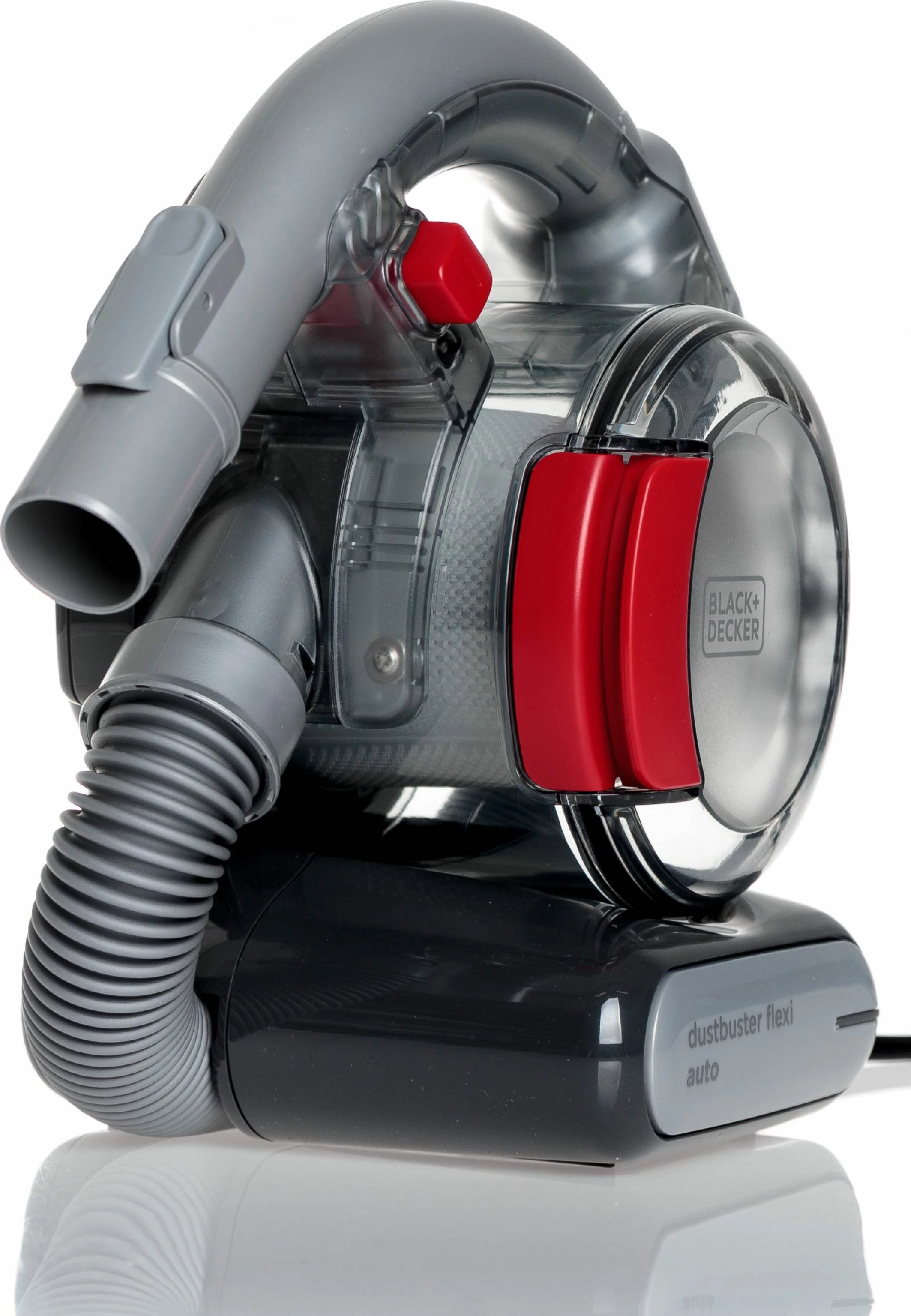 Fshesë me korrent dore Black&Decker Flexi PD1200AV, 12 V, 560 ml, 5 m kabllo, me aksesorë, gri
