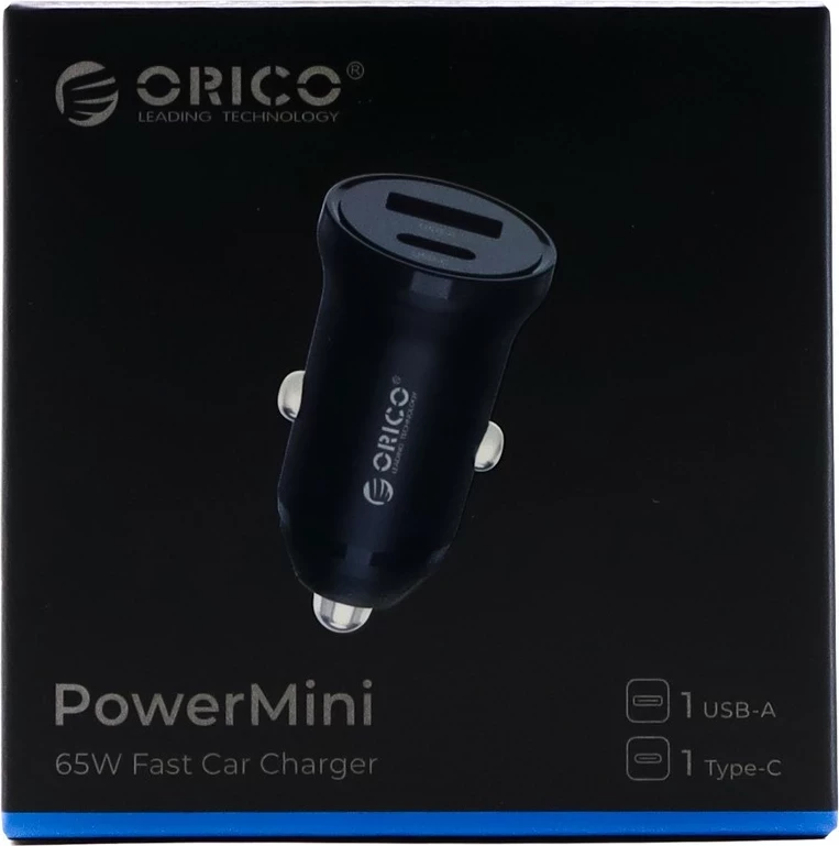 Karikues veture Orico PD 65W, USB-C, USB-A, zi