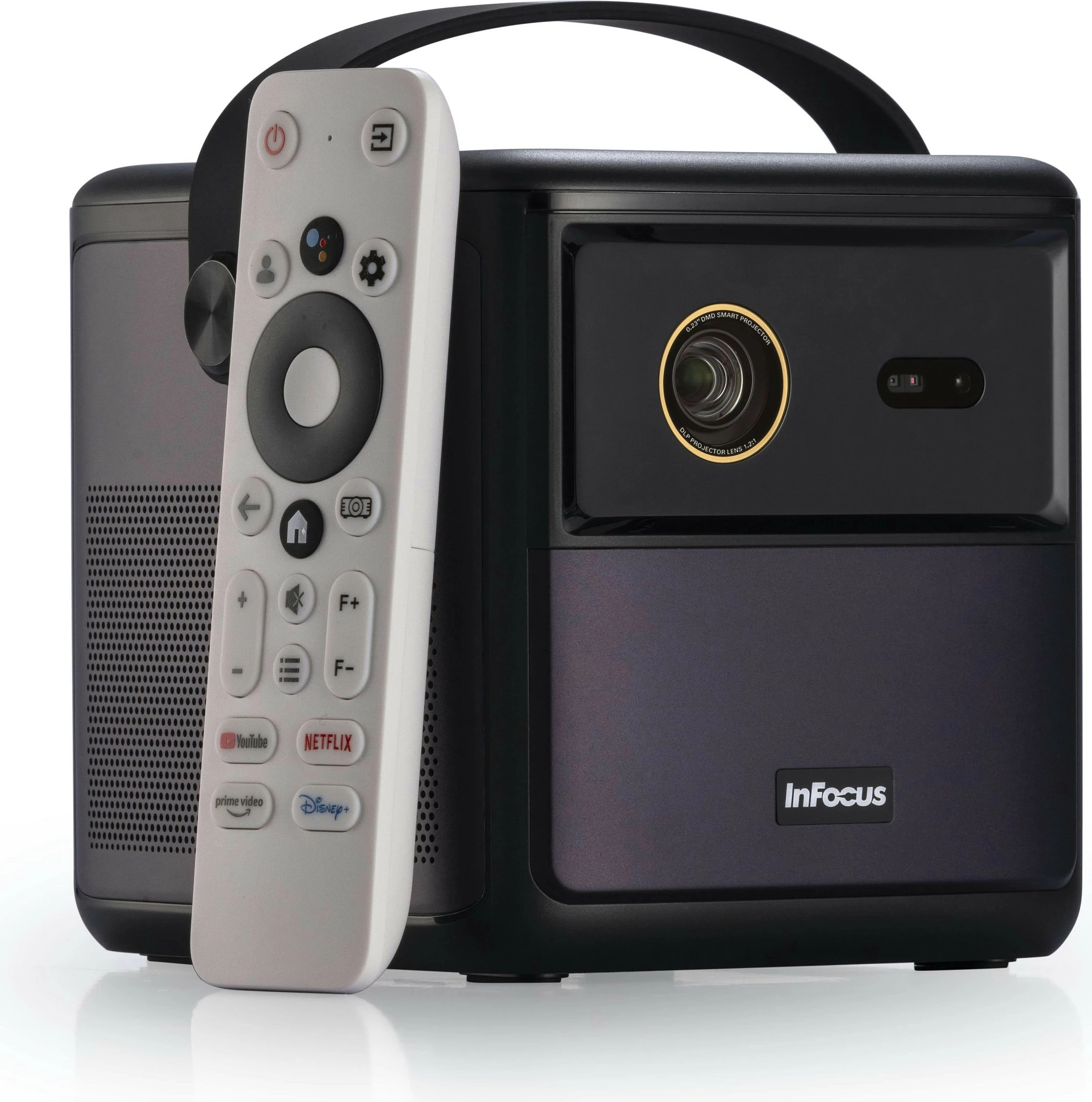 Projektor InFocus Crusader Challenger IN3008SL, Full HD, HDR10, 3D, 32GB, Wi‑Fi, Bluetooth, i zi