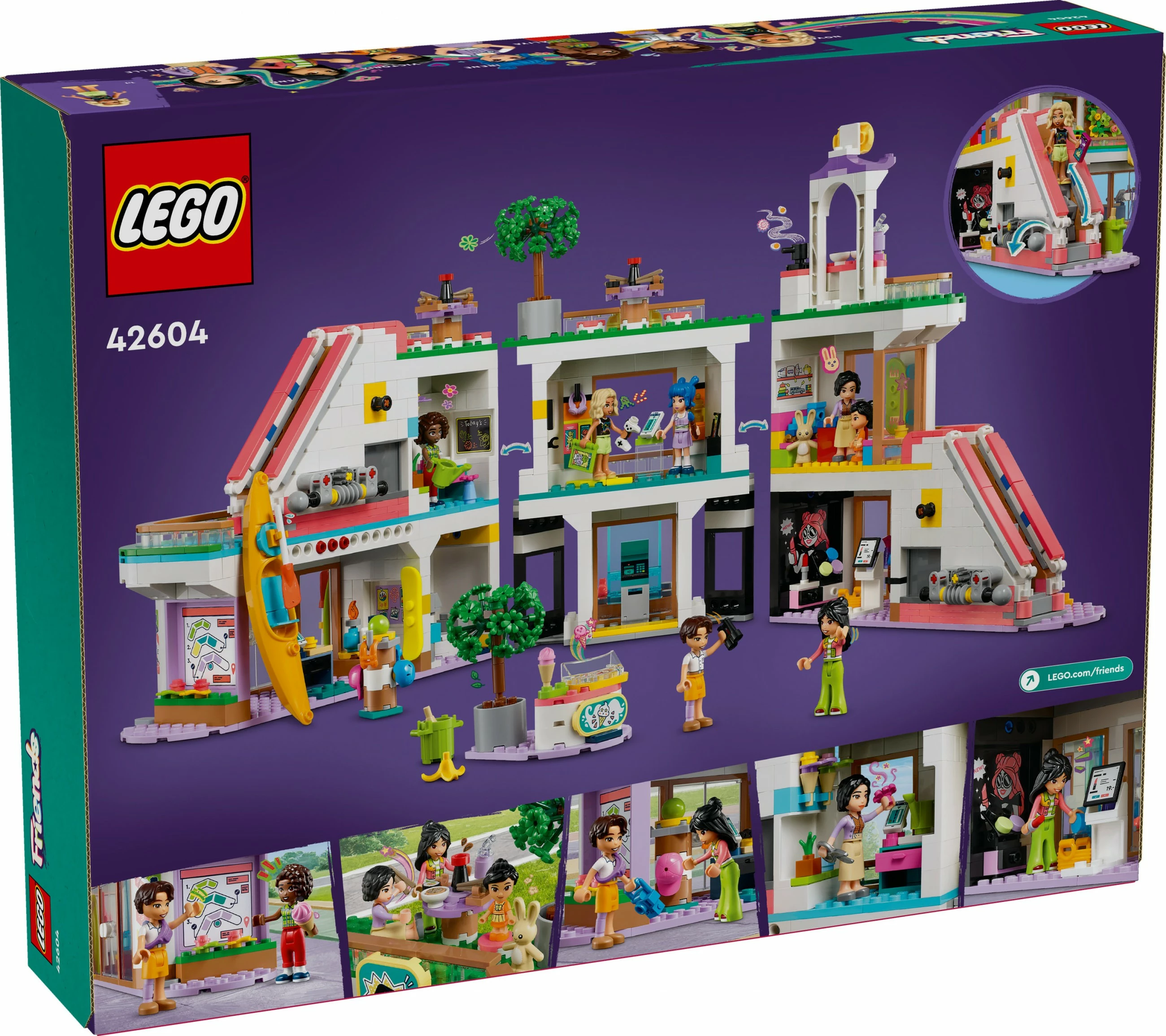 Set ndërtimi LEGO Friends 42604 Heartlake City Kaufhaus, shumëngjyrësh