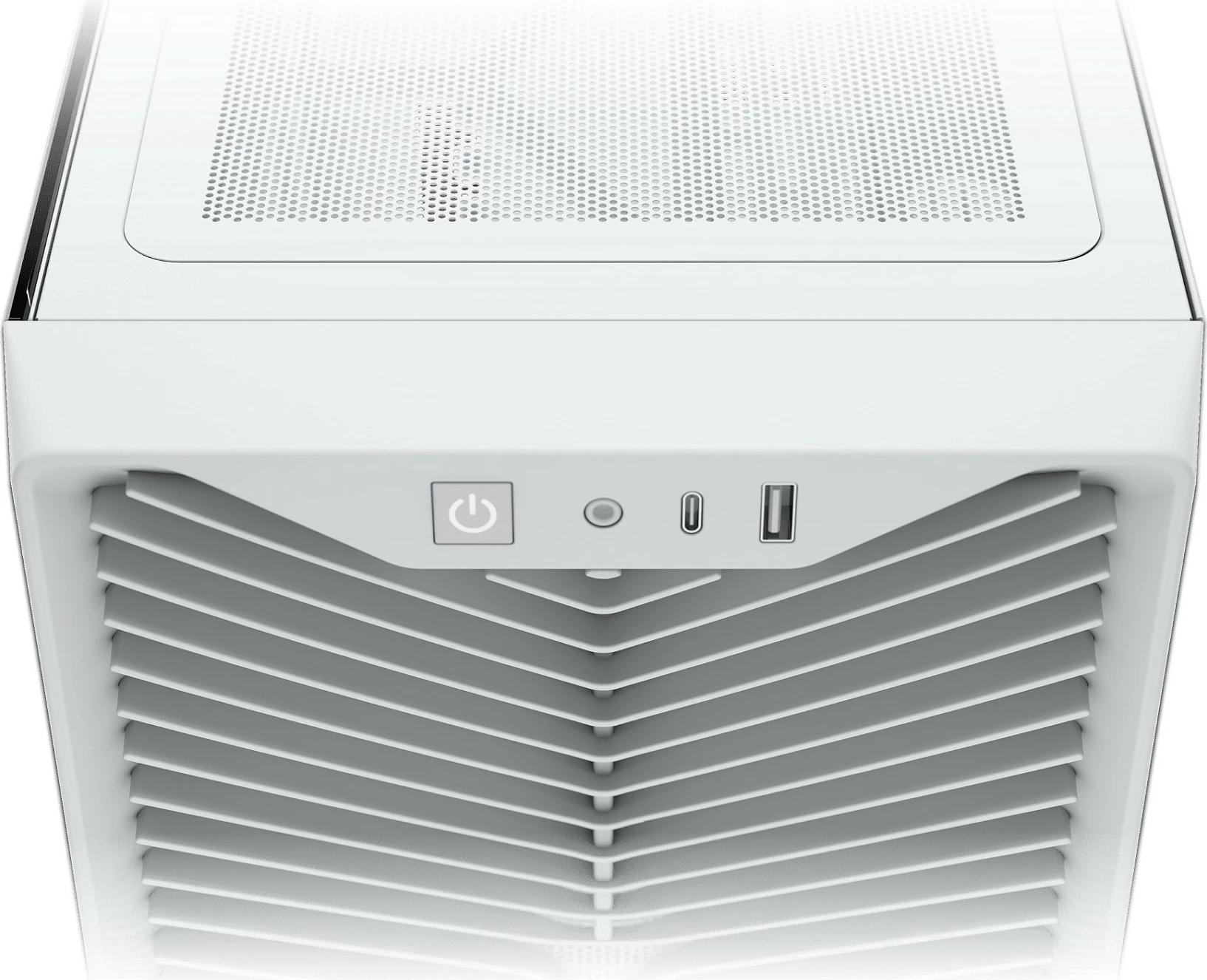 Kasë Corsair 3200D RS Midi Tower, ATX, xham i temperuar, USB-C, e bardhë