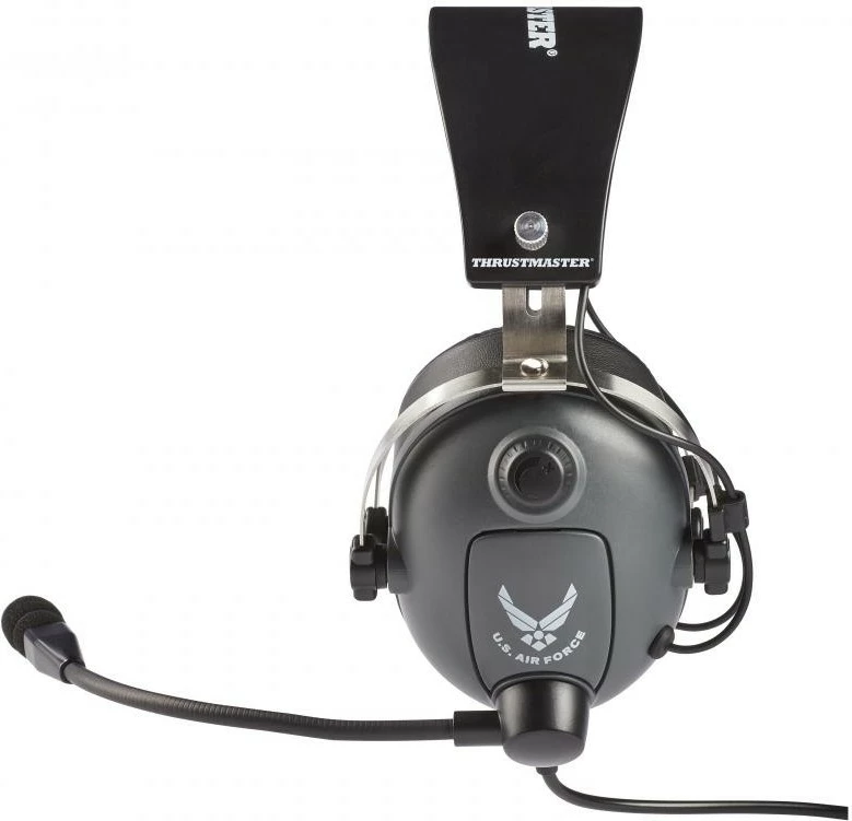 Kufje gaming Thrustmaster T.Flight US AirForce, me mikrofon, kabllo 3.5mm, e zezë