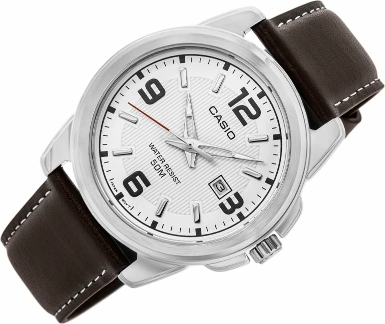 Orë dore për meshkuj CASIO MTP-1314PL-7AVEF, kafe
