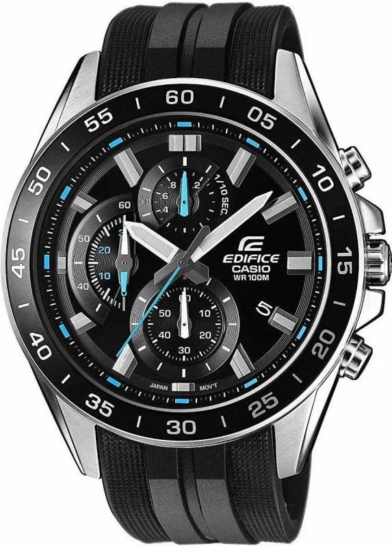 Orë dore për meshkuj CASIO, e zezë