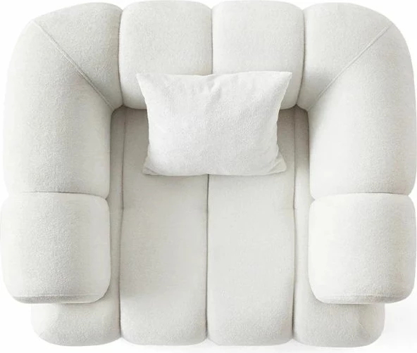 Karrige krahu Petra, Atelier del Sofa, e bardhë