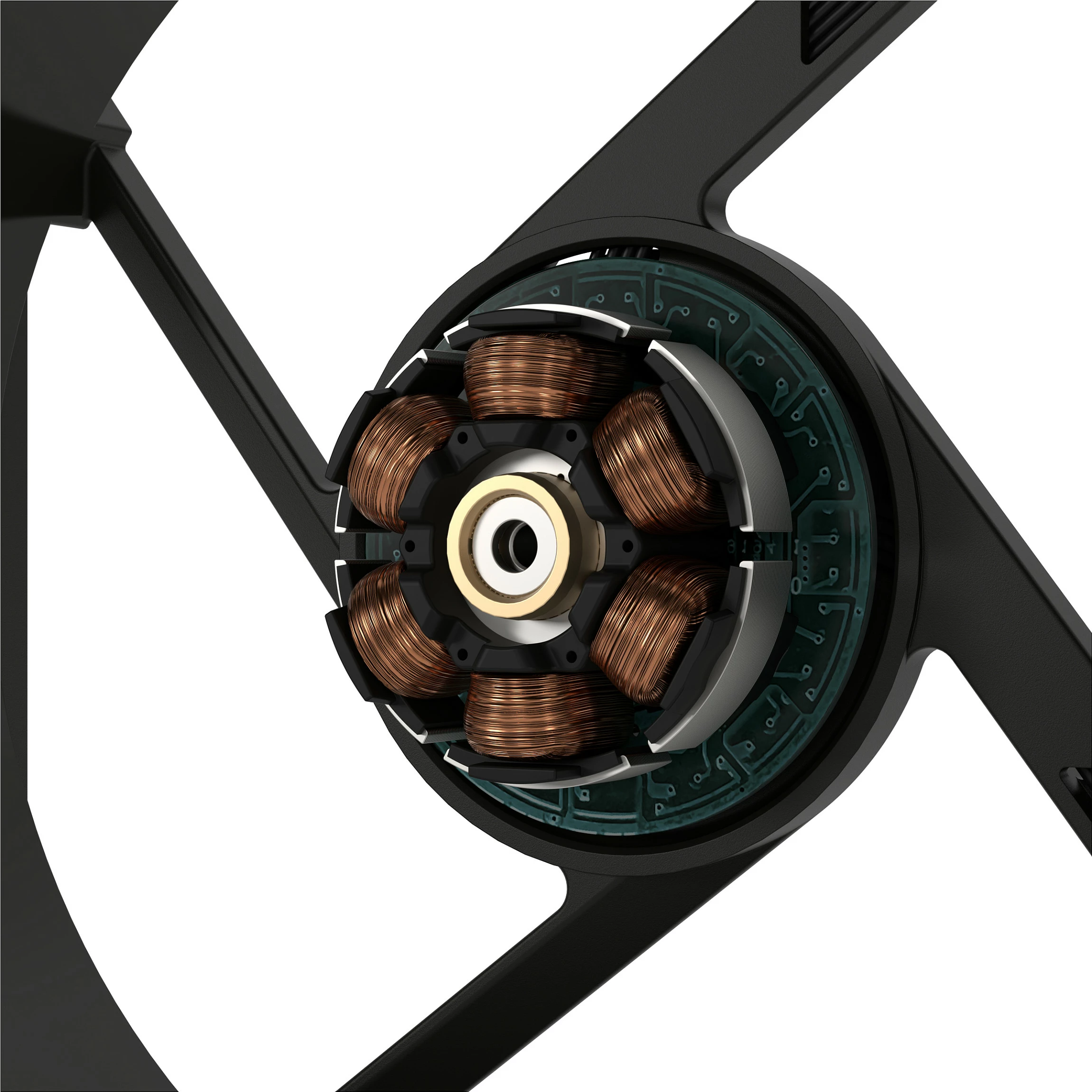 Ventilator për kasë ASUS ProArt PF120 PWM, 120mm, set 3 copë, i zi