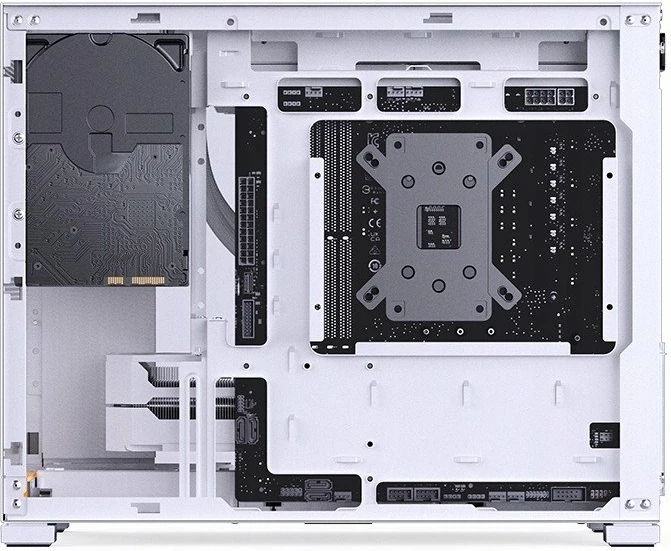 Kasë Jonsbo D32 STD mini tower për mATX/Mini-ITX, e bardhë