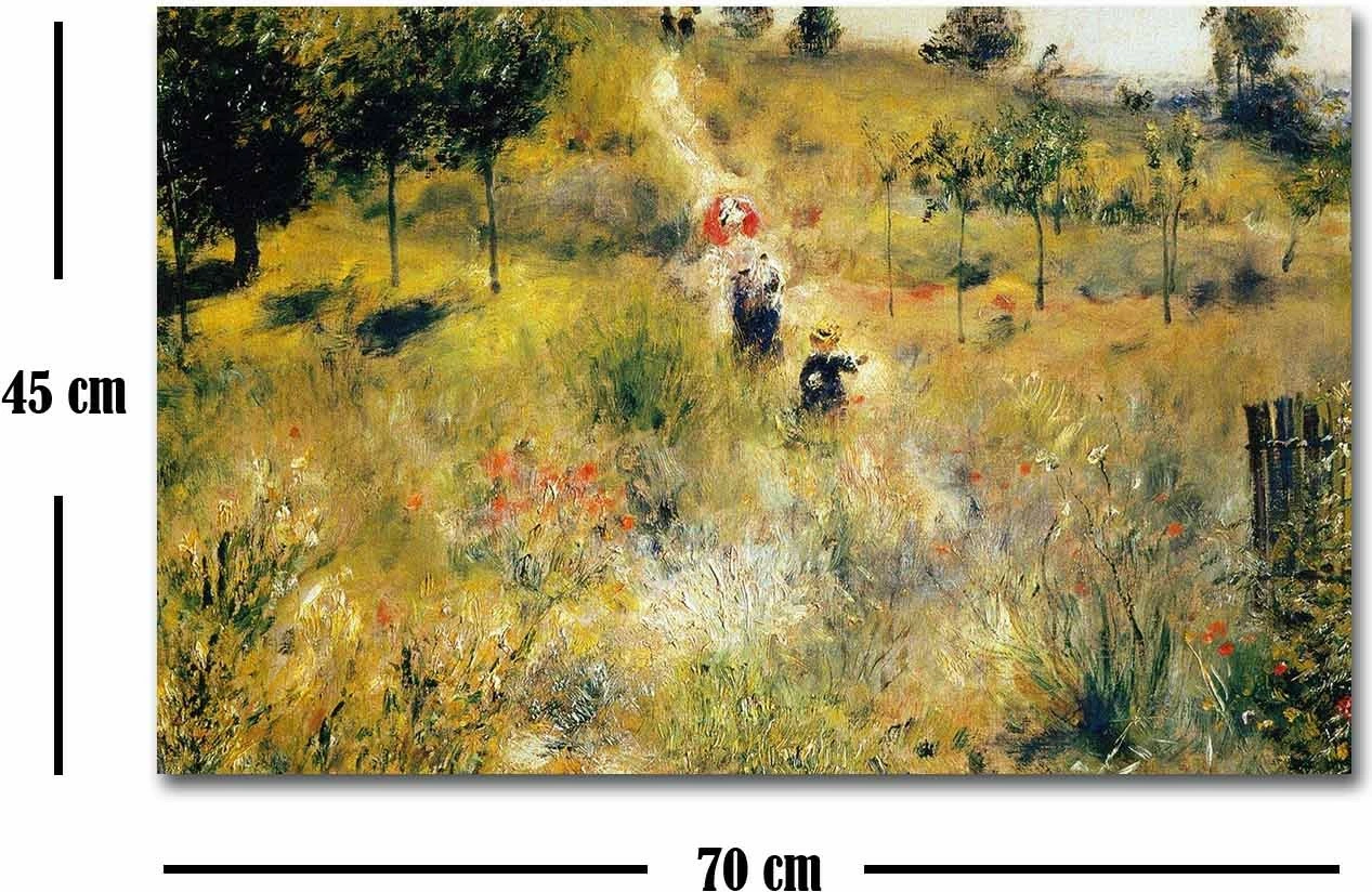 Pikturë dekorative në kanavacë, Wallity FAMOUSART-051, shumëngjyrëshe, 45x70cm