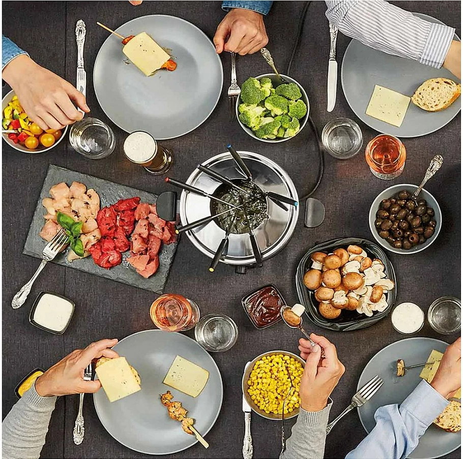 Set fondue elektrik Cloer 6679, 1000W, i zi