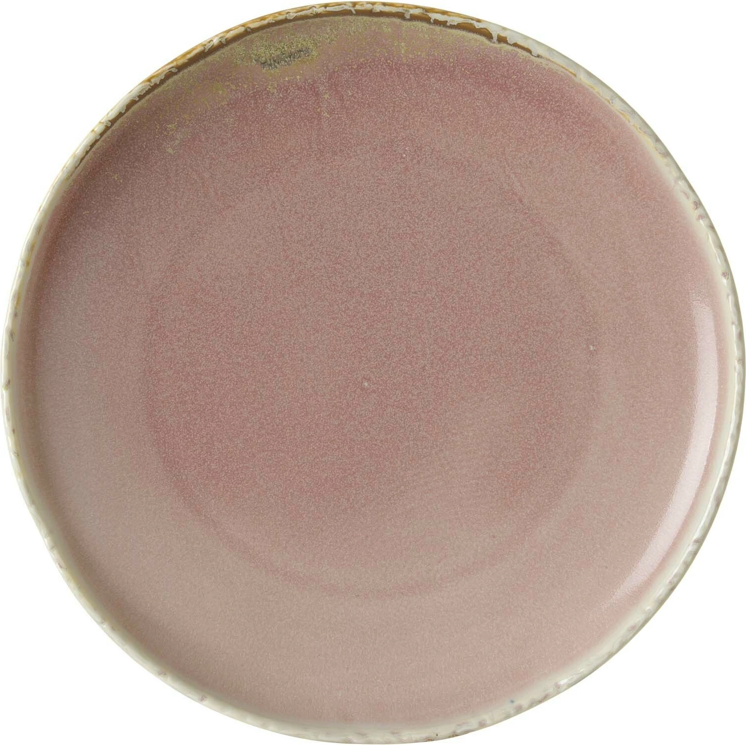 Pjatë e sheshtë Fine Dine Rosa Ø270 mm, porcelan, rozë, set 3 copë