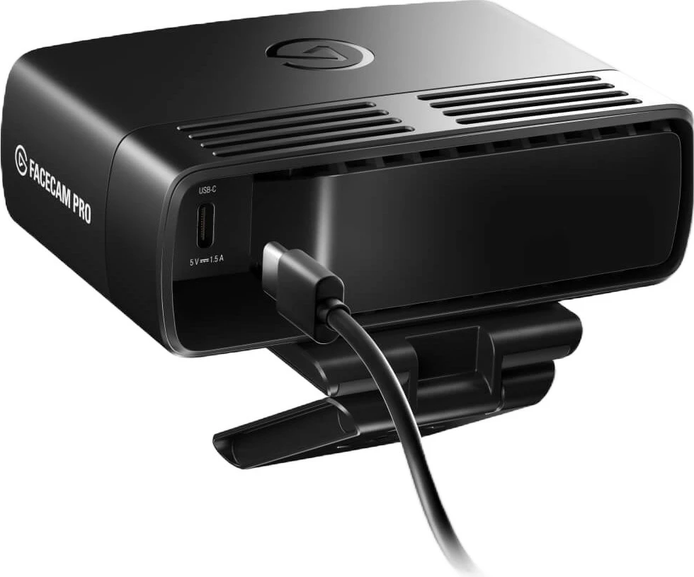 Webcam Elgato Facecam Pro 4K Ultra HD, 60fps, USB-C, i zi