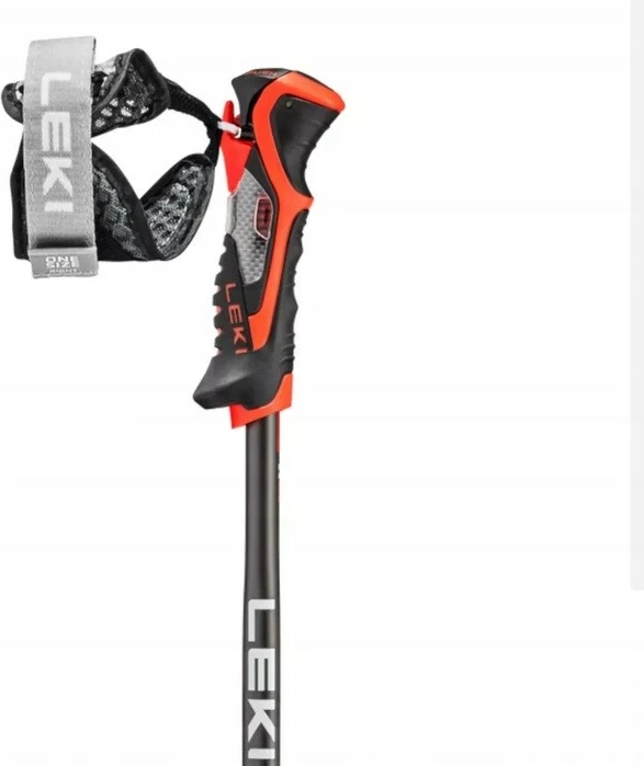 Shkopinj trekking LEKI 3D Airfoil, 125 cm, Zi/Kuq