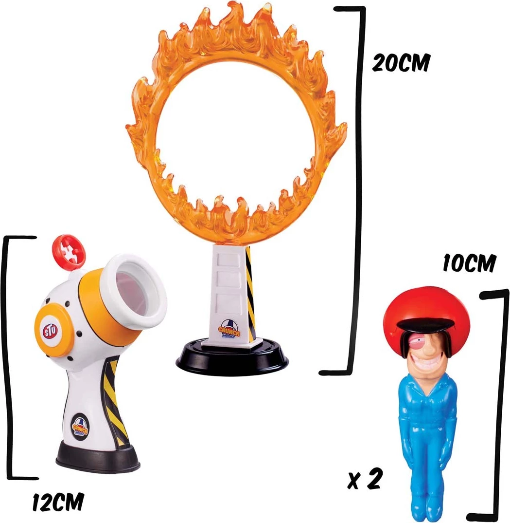 Stuntman Stu Hot Shot Cannon Blast Playset