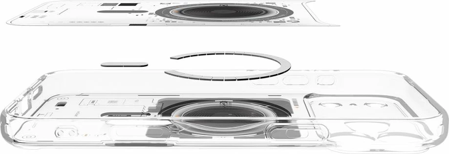 Mbështjellës Spigen Ultra Hybrid MagSafe për iPhone 17 Pro Max, Transparent