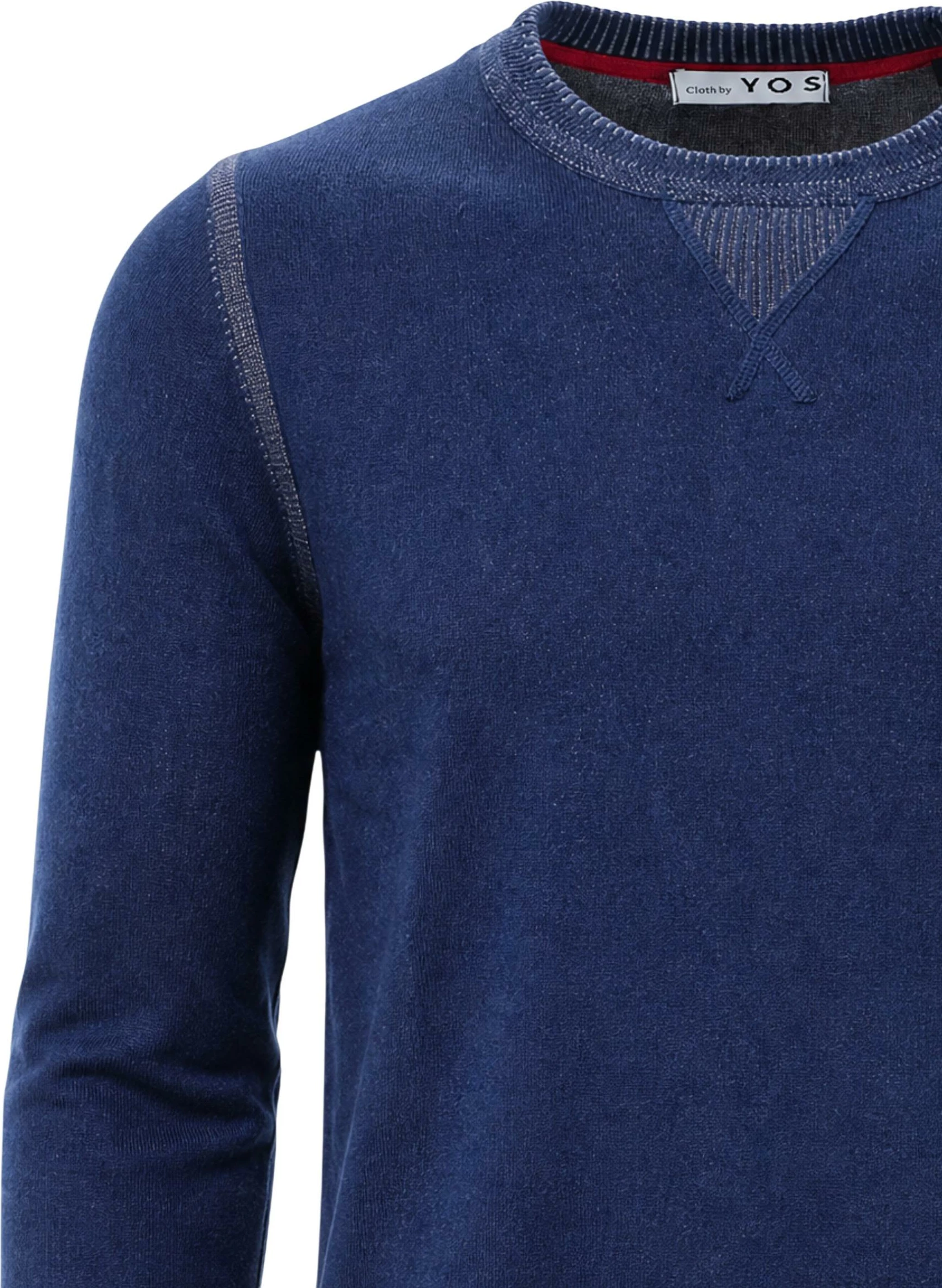 Xhemper për meshkuj YOS SLI6ML011685U, blu navy-hiri [Madhësia: L]