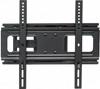 Mbajtëse muri për TV MANHATTAN, 32-55", VESA 400x400, rrotulluese 180° dhe e animueshme -20° deri 10°, 50kg, e zezë