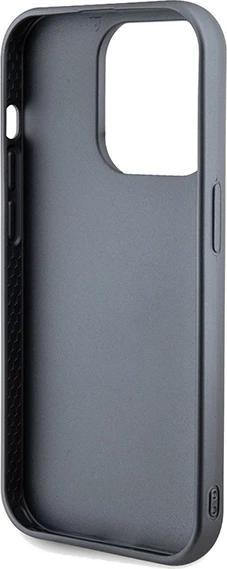 Mbështjellës Guess Sequin Script Metal për iPhone 14 Pro, argjend