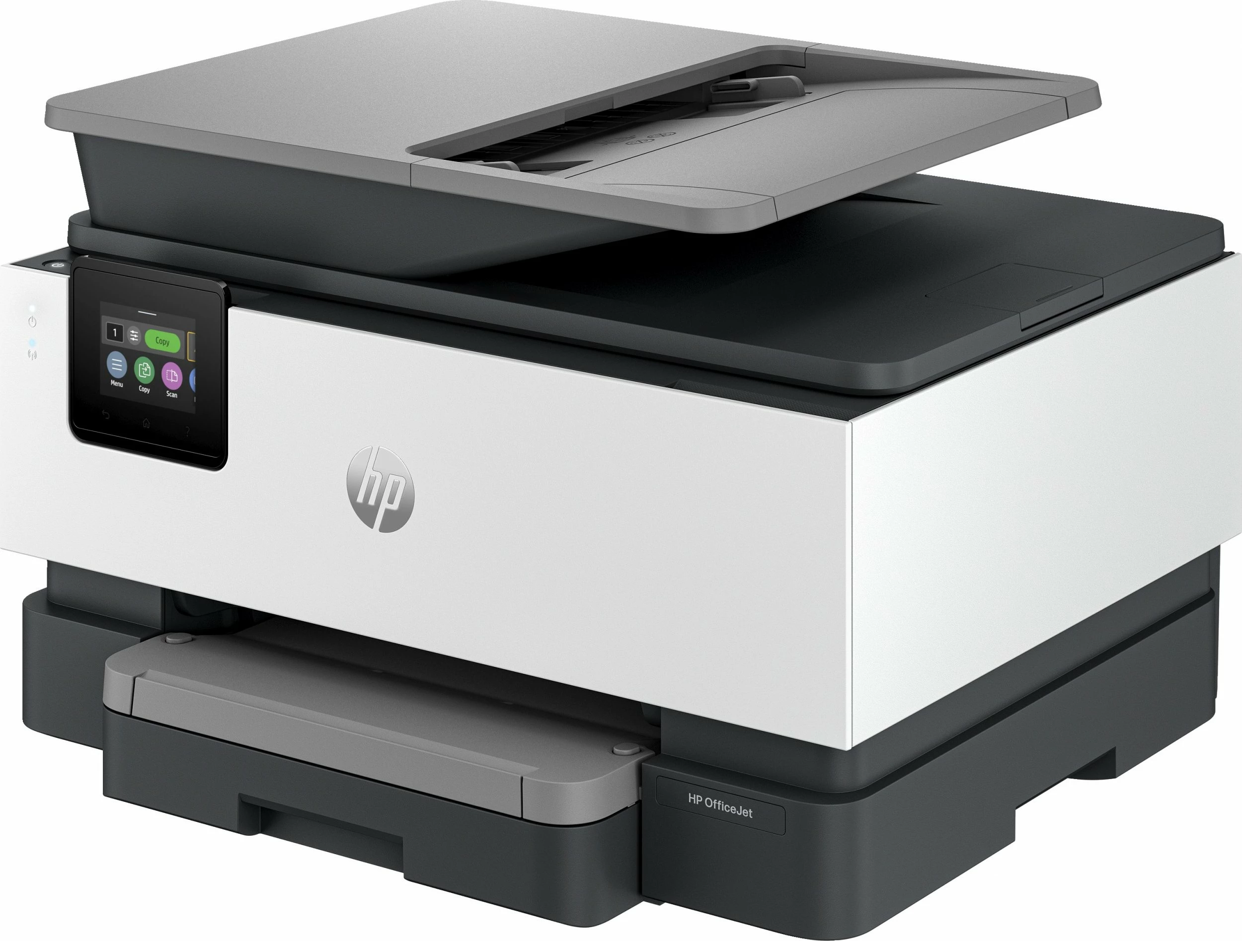 Printer multifunksional inkjet HP OfficeJet Pro 9125e (403X5B), A4, Wi‑Fi/Ethernet/USB, duplex print/scan, ADF, 512 MB, bardhë/gri