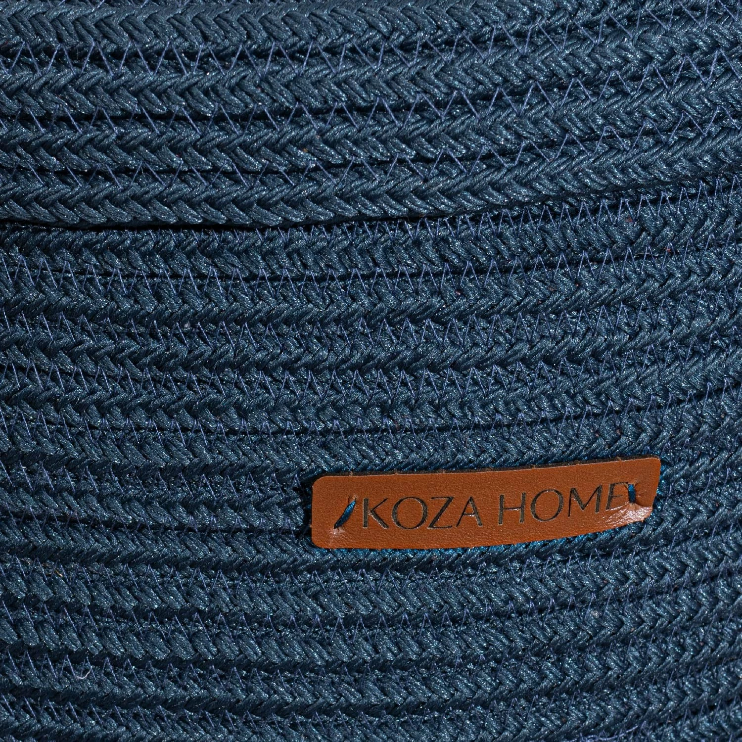 Kuti dekorative, ngjyrë blu e errët, Aberto Design, 36x50x45cm