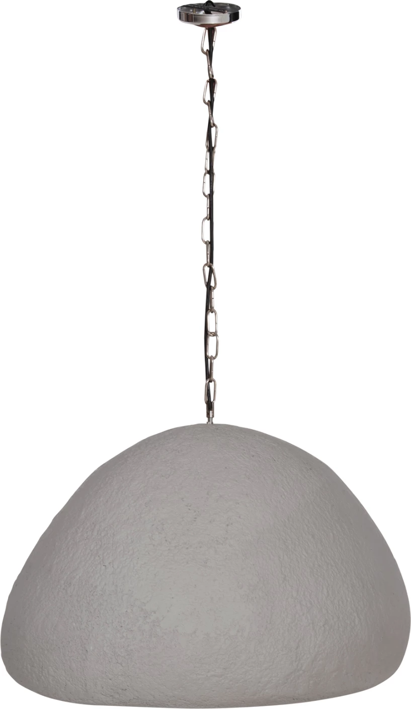 Llambë tavani varëse Jaylen, fibër çimento, ngjyrë gri, FH4703.03XL, 74x68x50-70Hcm