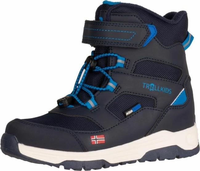 Çizme dimri për fëmijë Trollkids, navy blue