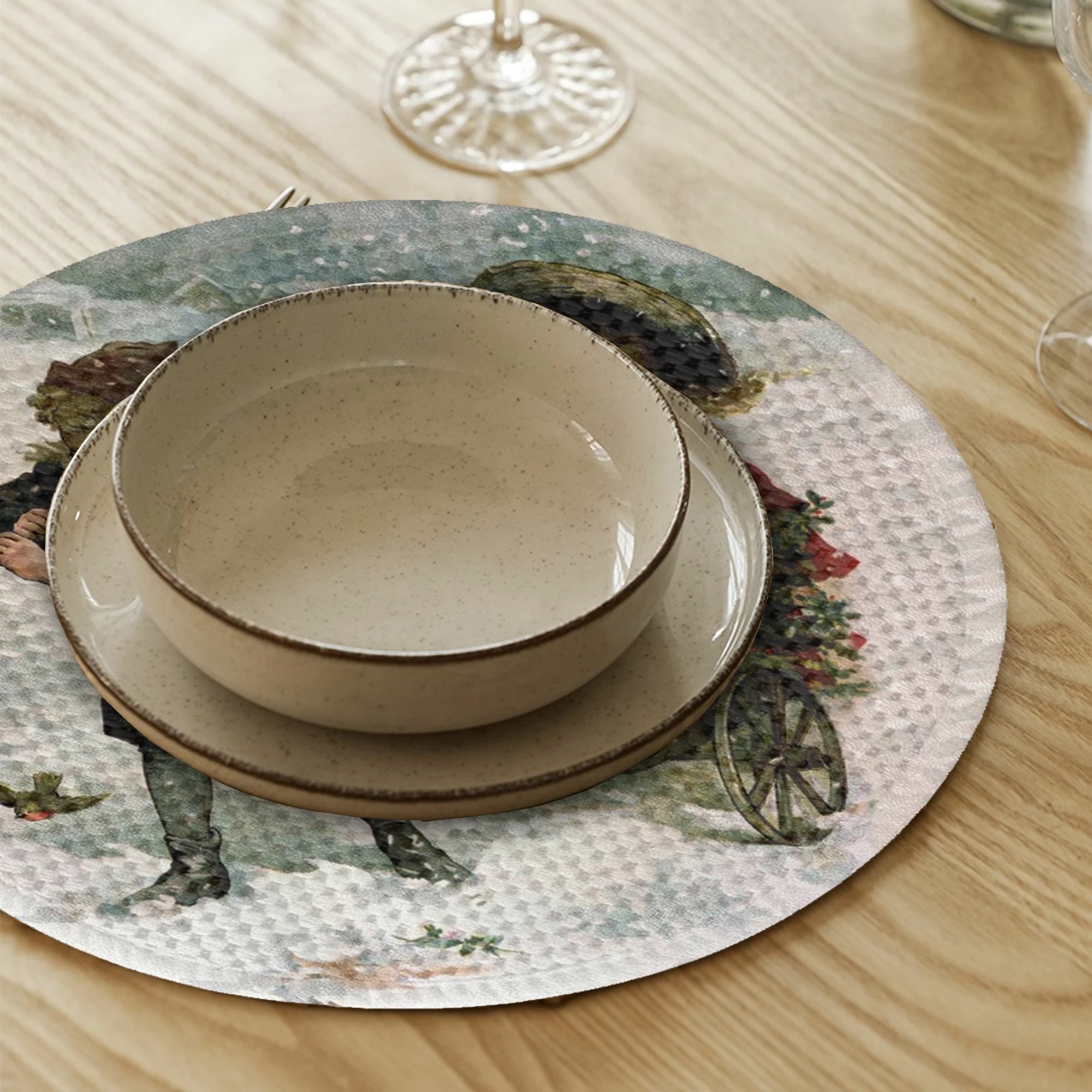 Set nënshtruesish tavoline Hermia Concept, shumëngjyrësh, 3389Supla, 4 copë