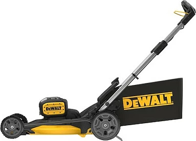 Kositëse bari DeWALT DCMWP134N-XJ, 2x18V XR, 53cm, 67L, e verdhë/zezë