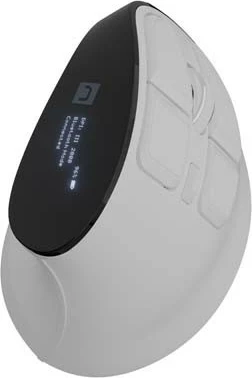 Maus ergonomik Natec Euphonie Pro, wireless, 9 butona, 4000 DPI, i bardhë