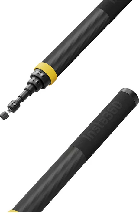 Selfie stick i zgjatshëm Insta360, i zi/verdhë