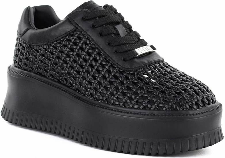 Atlete platforme femra GOE TT2N4043, të zeza