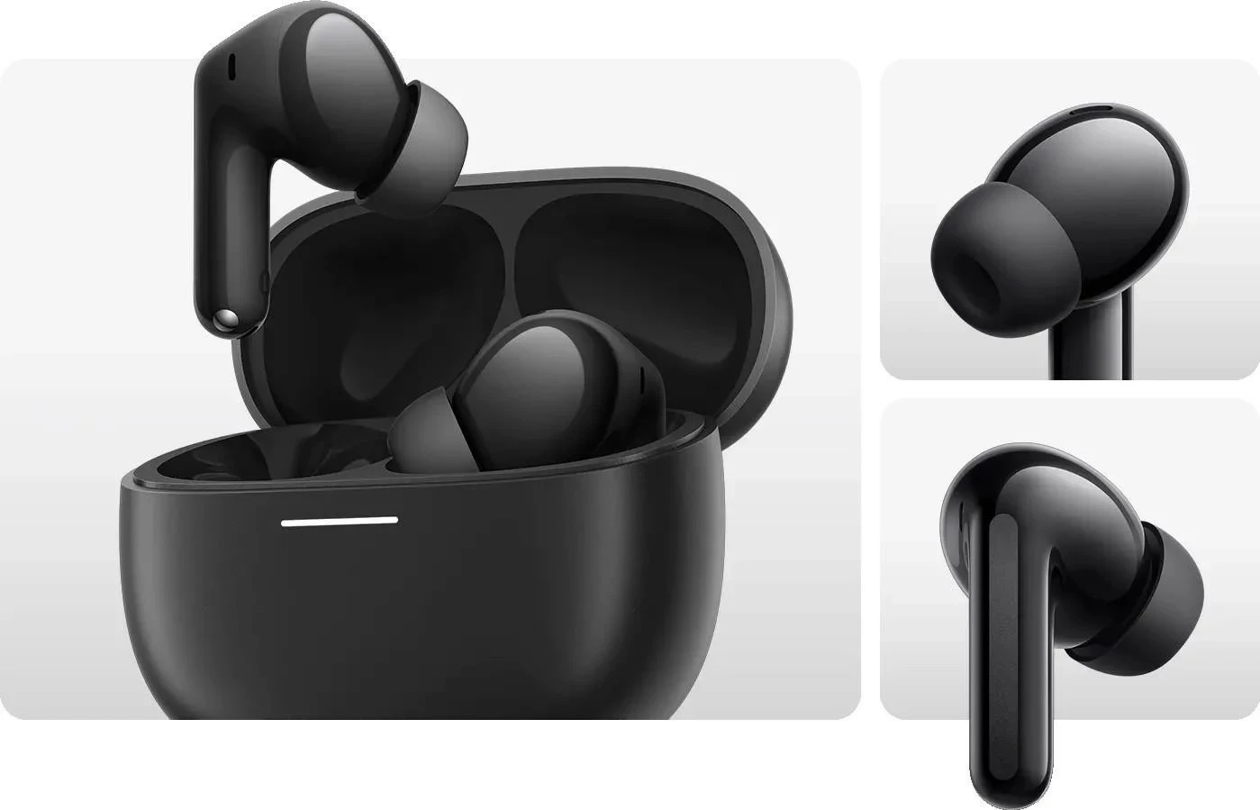 Kufje Xiaomi Redmi Buds 8, True Wireless, ANC, Bluetooth 5.4, 44h me kuti, të zeza