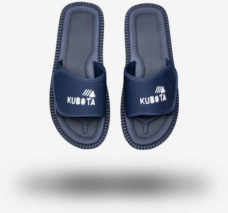 Papuqe sportive Kubota navy blue me ngjitës