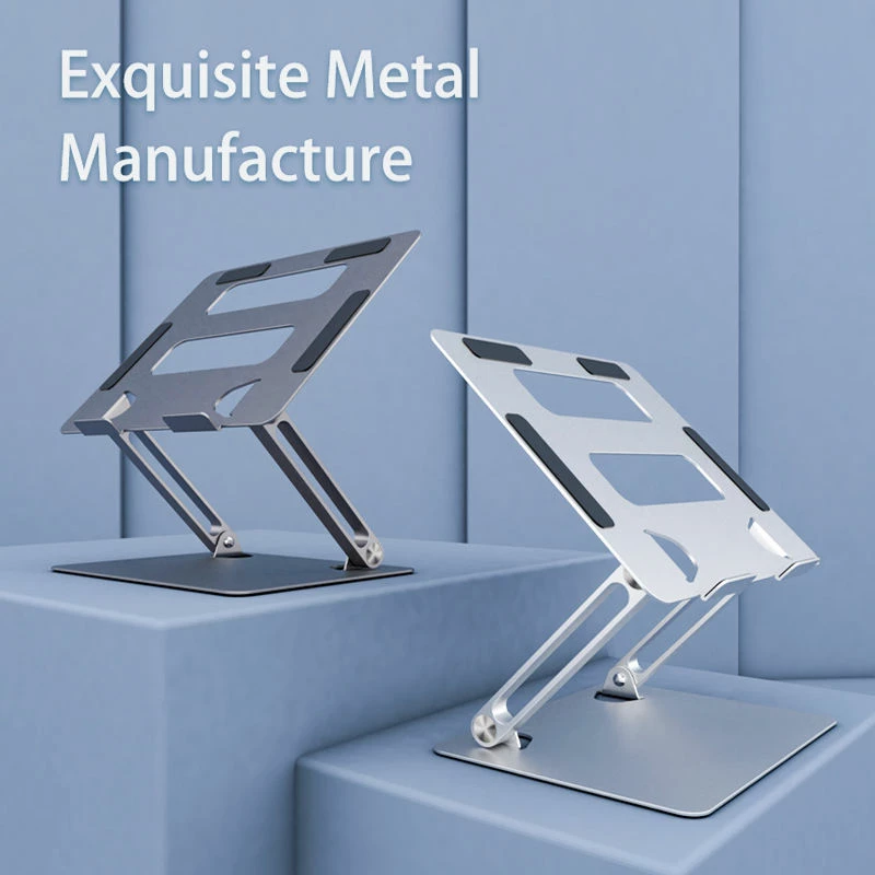 Stand për laptop Tech Time Adjustable Height, Foldable Laptop Stand