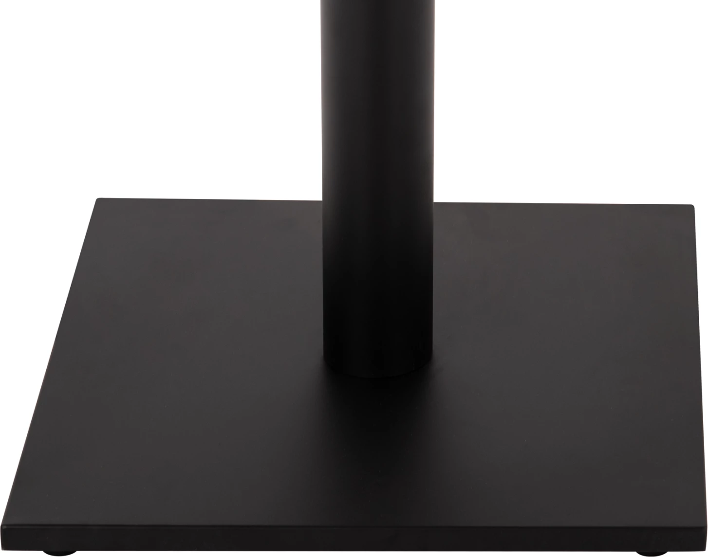 Bazë për tavolinë, ngjyrë e zezë mat, FH475.01, 48x48 cm, kryq 45x45x72H cm