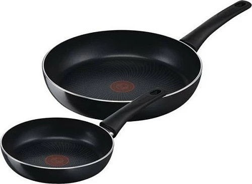 Set tiganësh Tefal Generous Cook 20/28 cm, i zi