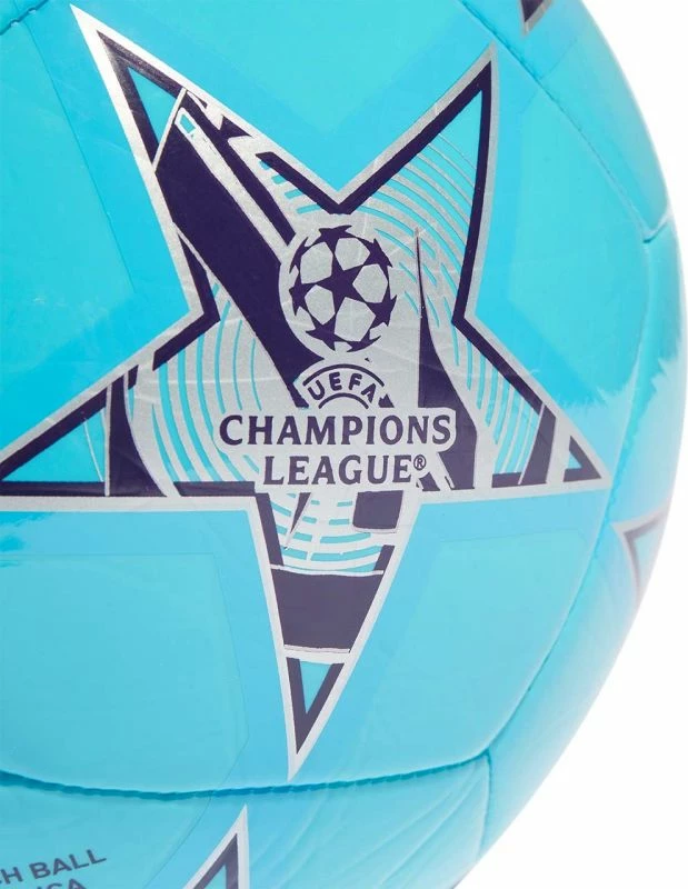Top futbolli adidas për meshkuj dhe femra, blu [Madhësia: 4]