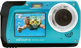 Kamerë digjitale kompakte EASYPIX W3048 EDGE, 4K, 13MP, waterproof, e kaltër