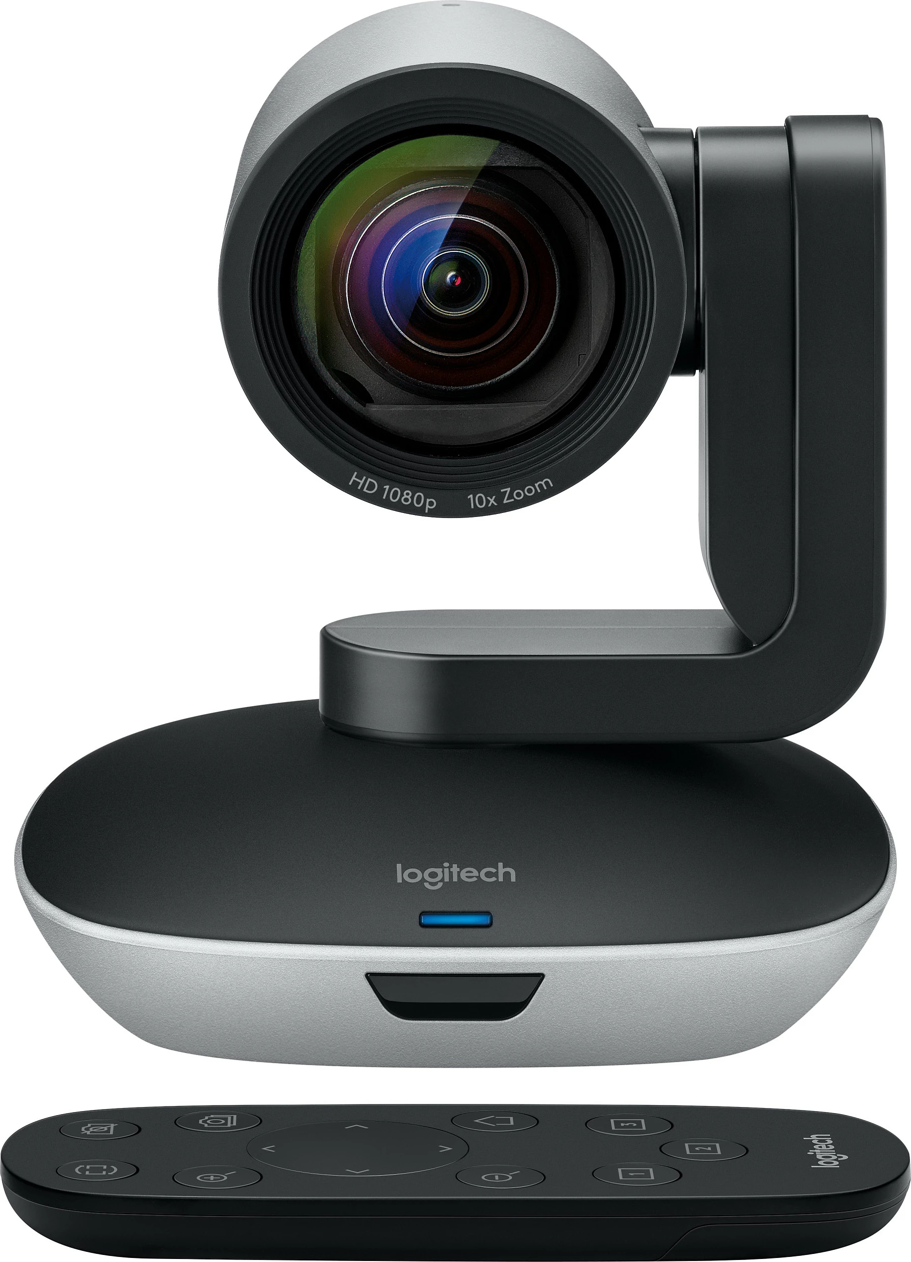 Kamerë Logitech PTZ Pro 2, Full HD, 30 fps, 90°, 10x, E zezë, Gri