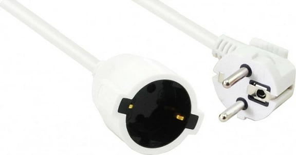 Kabllo zgjatëse Helos Schuko 20m, 3-pol, 16A, 1.5mm², e bardhë